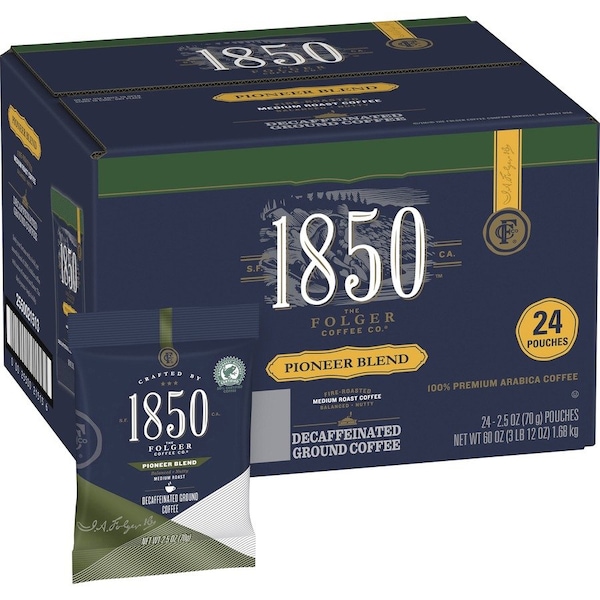 Folgers COFFEE, DECAF, PIONEER BLEND, PK24 FOL21513 - main